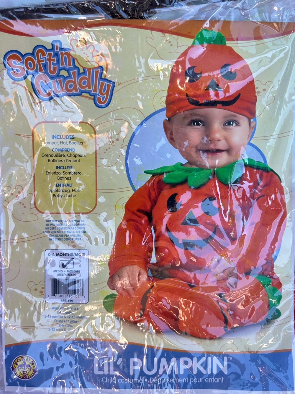 🎃 Forum Novelties Soft'n Cuddly Lil' Pumpkin Costume 🎃